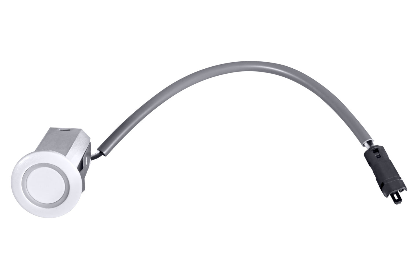 HELLA Sensor, park distance control - straight - 2-pin connector - Plugged 6PX358269-211