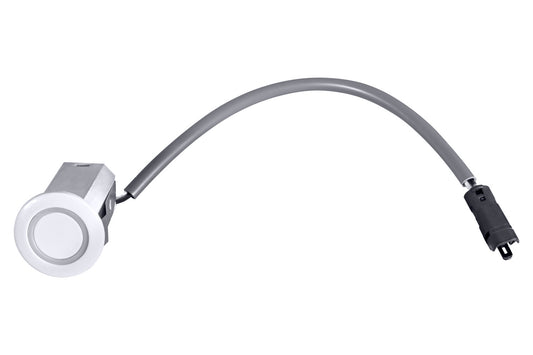 HELLA Sensor, park distance control - straight - 2-pin connector - Plugged 6PX358269-211