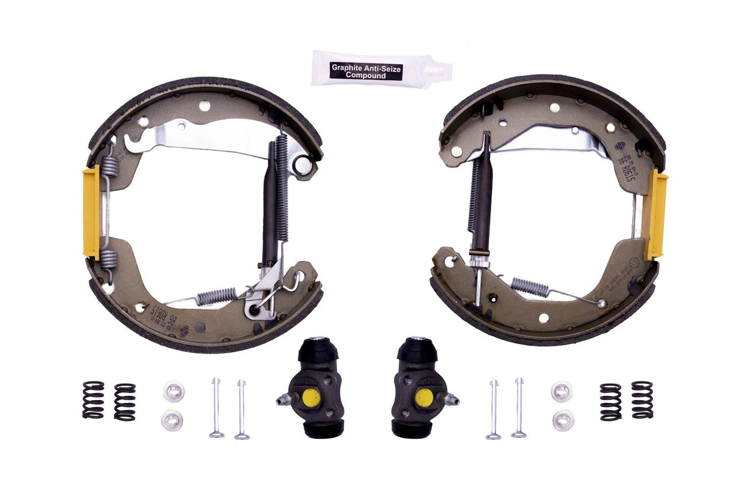 HELLA Brake Shoe Set - R0615 - for e.g. DAEWOO / OPEL / VAUXHALL 8DB355004-201