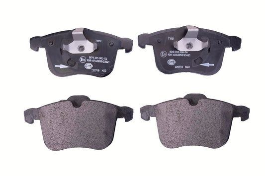 HELLA Brake pad set - T1551 - for e.g. CADILLAC / HOLDEN / OPEL / SAAB 8DB355006-561