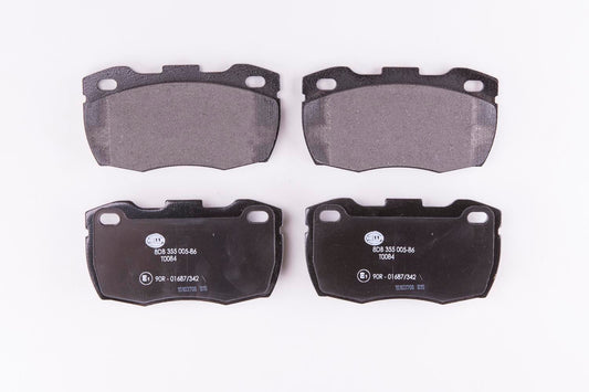 HELLA Brake pad set - T0084 - for e.g. LAND ROVER 8DB355005-861