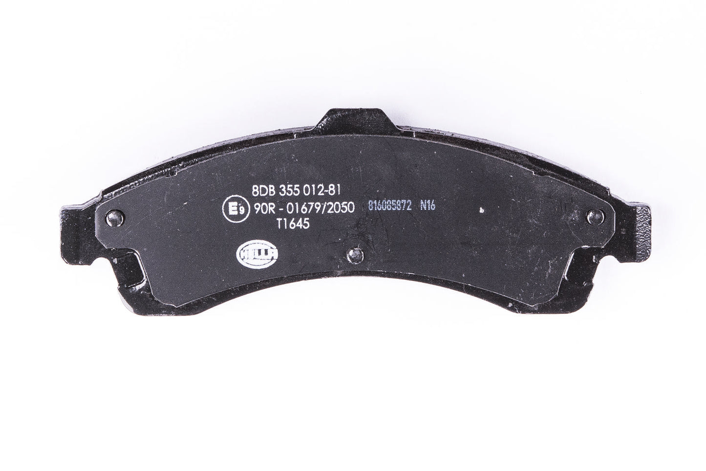 HELLA Brake pad set - T1645 - for e.g. BUICK / CHEVROLET / GMC / ISUZU / SAAB 8DB355012-811