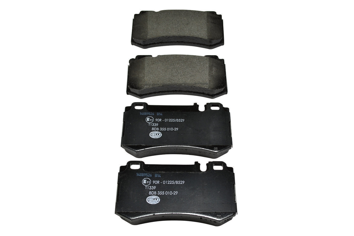 HELLA Brake pad set - T1339 - for e.g. BRABUS / MERCEDES-BENZ 8DB355010-291