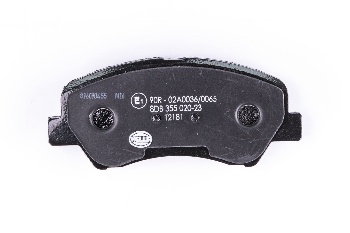 HELLA Brake pad set - T2181 - for e.g. DODGE / HYUNDAI / KIA 8DB355020-231