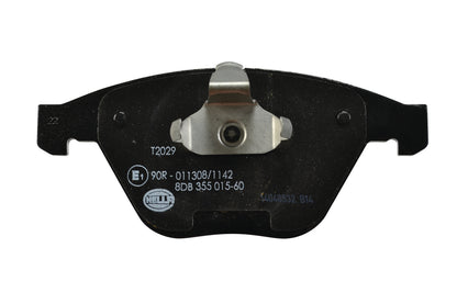 HELLA Brake pad set - T2029 - for e.g. BMW 8DB355015-601