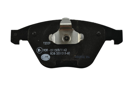HELLA Brake pad set - T2029 - for e.g. BMW 8DB355015-601