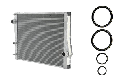 Hella Engine Coolant Radiator 8MK366301-781