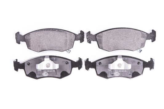 HELLA Brake pad set - T2402 - for e.g. FIAT 8DB355021-751