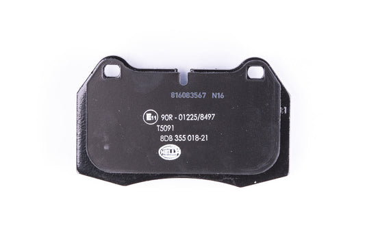 HELLA Brake pad set - T5091 - for e.g. BMW / MASERATI 8DB355018-211