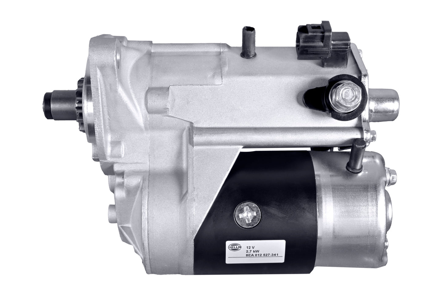 HELLA Starter - 12V - 2.7kW - for e.g. Toyota Land Cruiser Prado (_J12_) 8EA012527-341