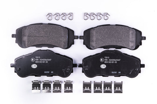 HELLA Brake pad set - T2313 - for e.g. CITROEN / OPEL / PEUGEOT / VAUXHALL 8DB355021-321