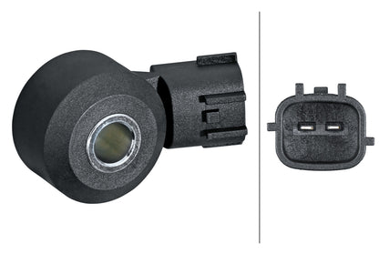 HELLA Knock Sensor - 2-pin connector 6PG013114-651