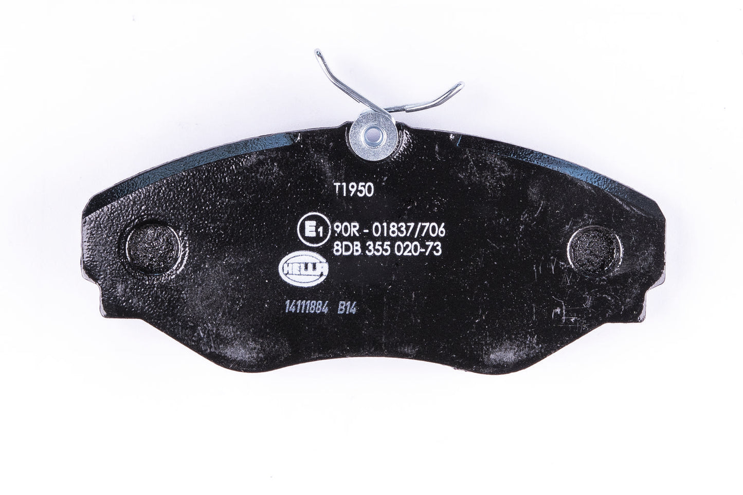 HELLA Brake pad set - T1950 - for e.g. RENAULT 8DB355020-731