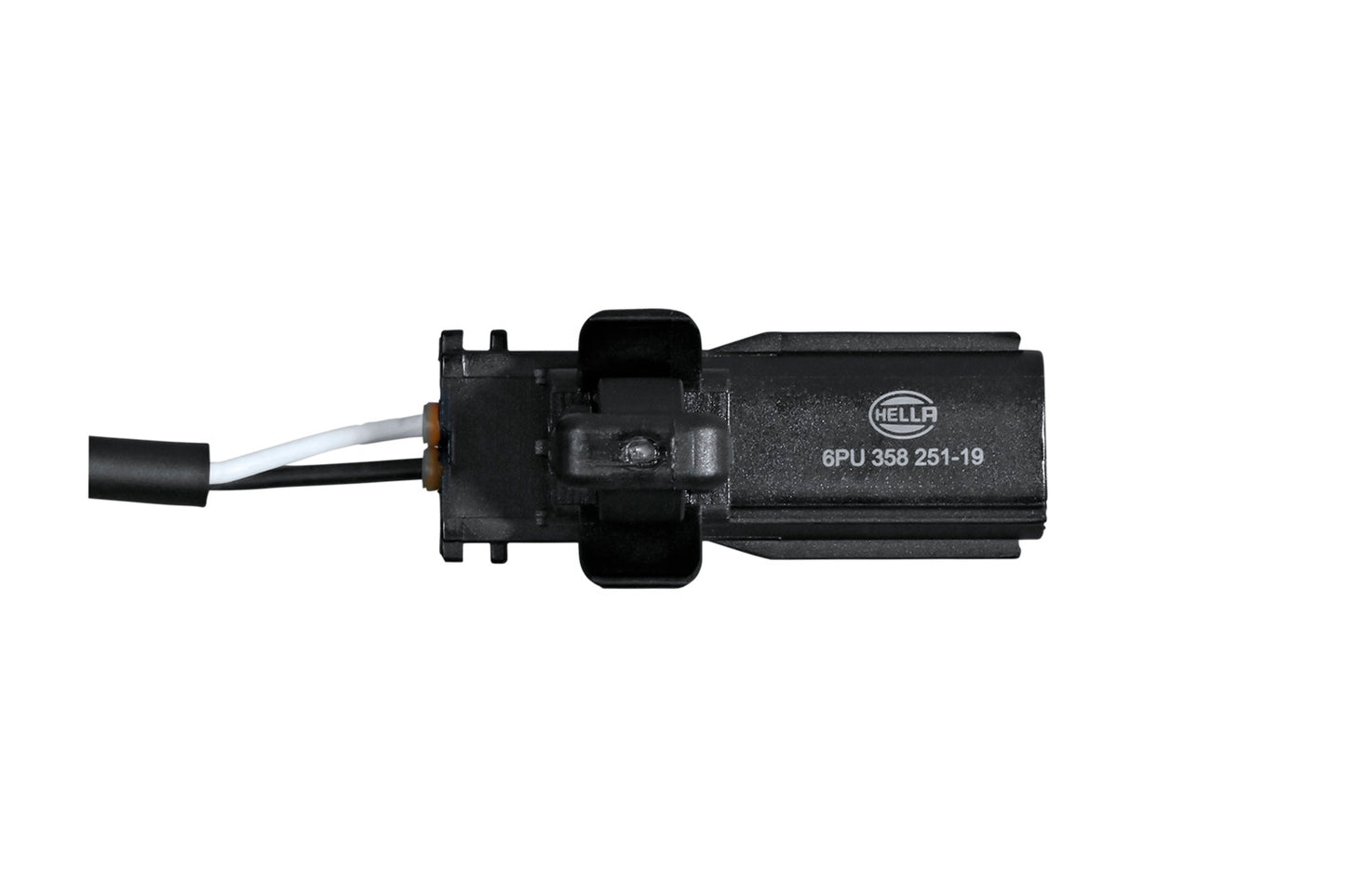 HELLA Sensor, wheel speed - 2-pin connector - Front Axle 6PU358251-191