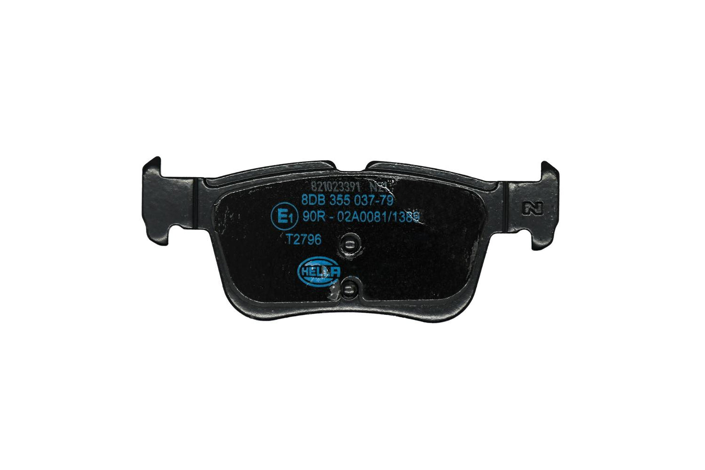 HELLA Brake pad set - T2796 - for e.g. FORD 8DB355037-791