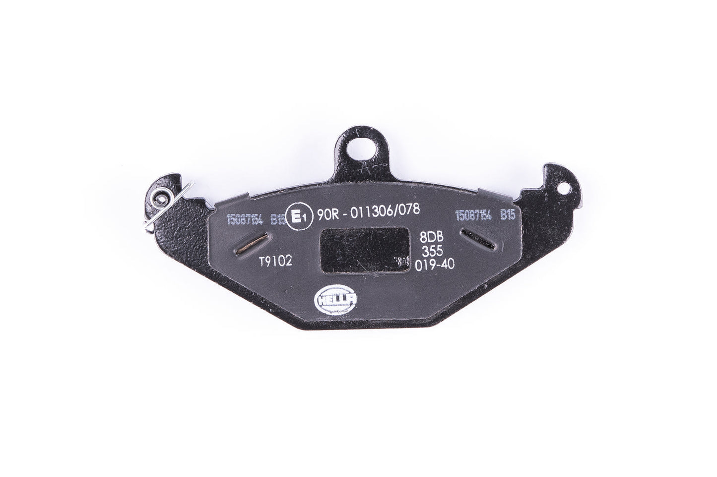HELLA Brake pad set - T9102 - for e.g. LOTUS / OPEL / TESLA / VAUXHALL 8DB355019-401