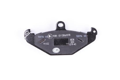 HELLA Brake pad set - T9102 - for e.g. LOTUS / OPEL / TESLA / VAUXHALL 8DB355019-401
