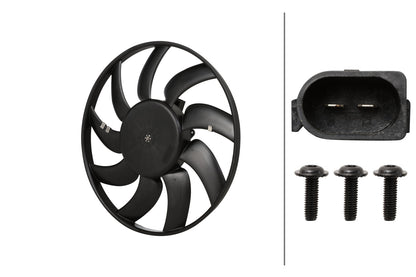 Hella Radiator Cooling Fan 8EW366420-601
