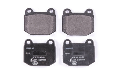 HELLA Brake pad set - T1209 - for e.g. LOTUS / OPEL / VAUXHALL 8DB355009-061
