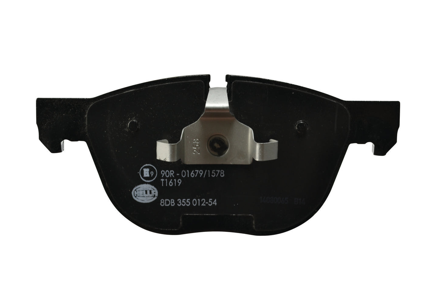 HELLA Brake pad set - T1619 - for e.g. BMW 8DB355012-541