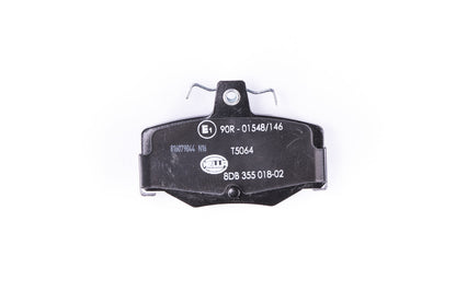 HELLA Brake pad set - T5064 - for e.g. NISSAN 8DB355018-021