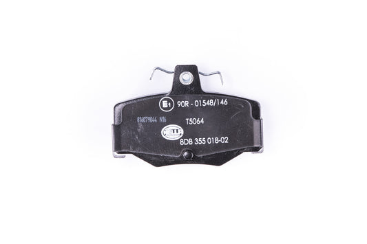 HELLA Brake pad set - T5064 - for e.g. NISSAN 8DB355018-021