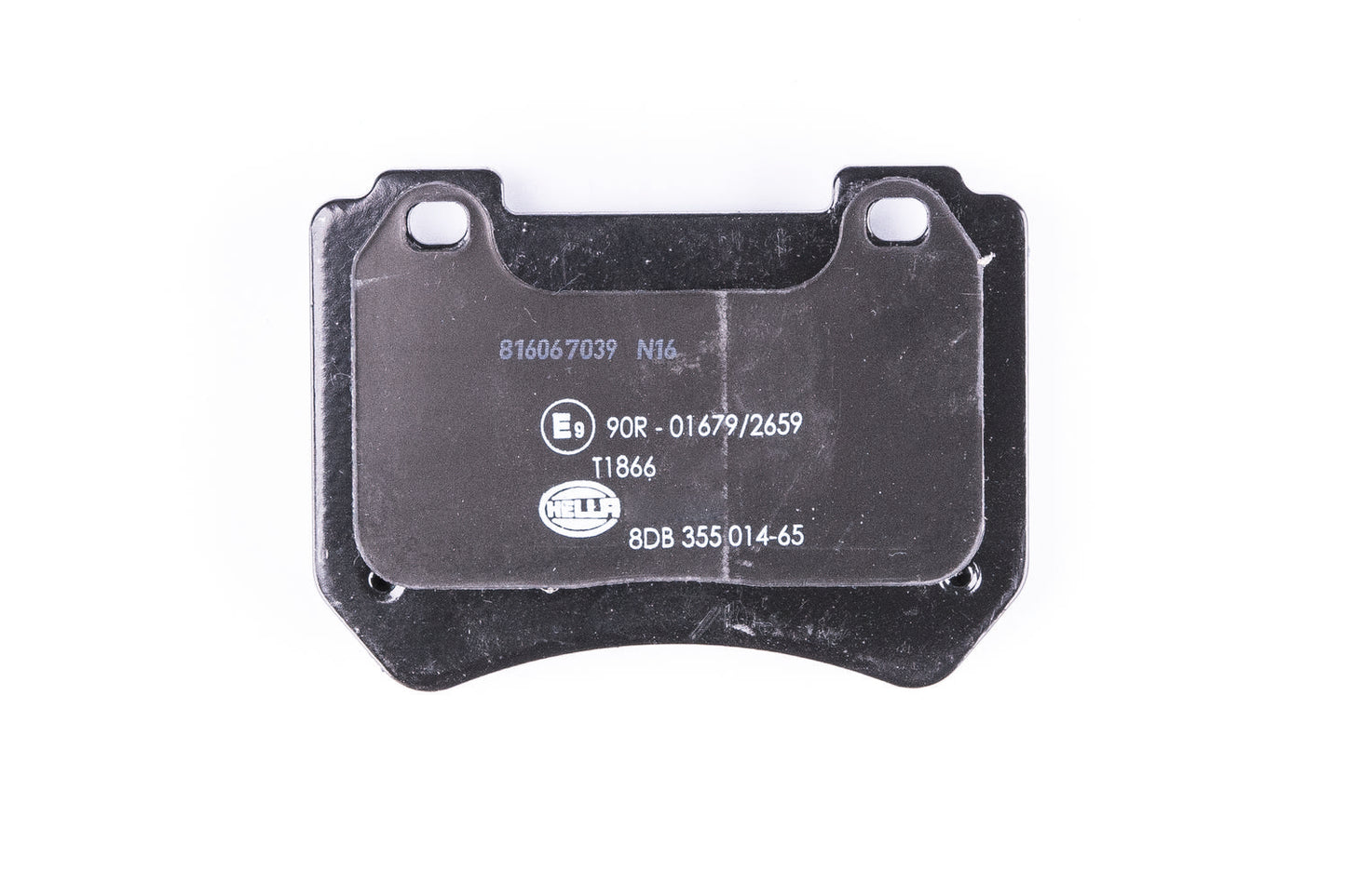 HELLA Brake pad set - T1866 - for e.g. ALFA ROMEO 8DB355014-651