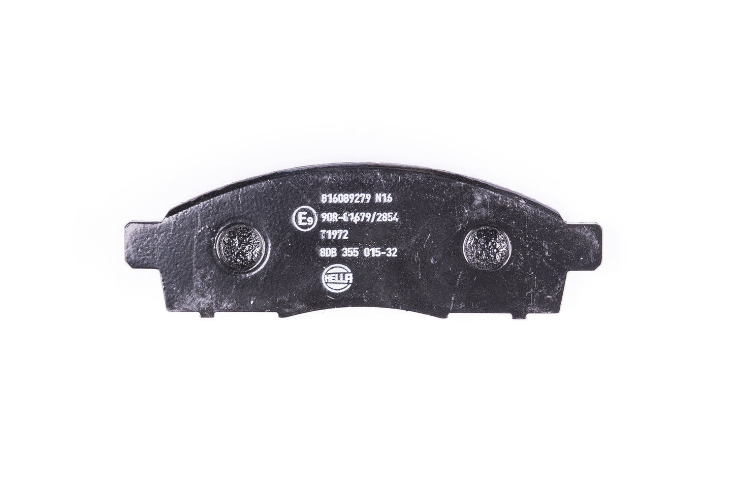HELLA Brake pad set - T1972 - for e.g. MITSUBISHI / NISSAN 8DB355015-321