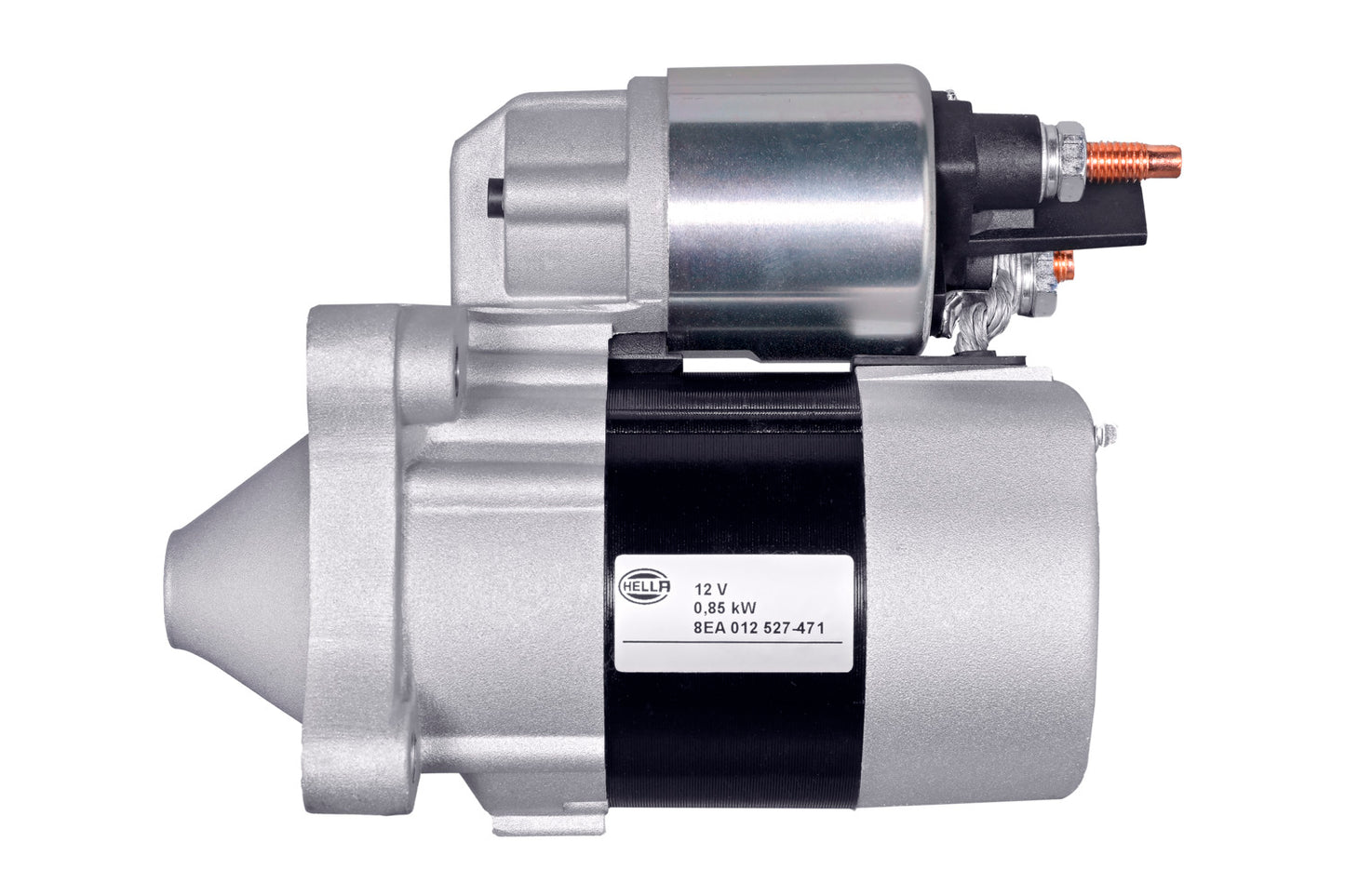 HELLA Starter - 12V - 0.85kW - for e.g. Renault Clio III (BR0/1, CR0/1) 8EA012527-471