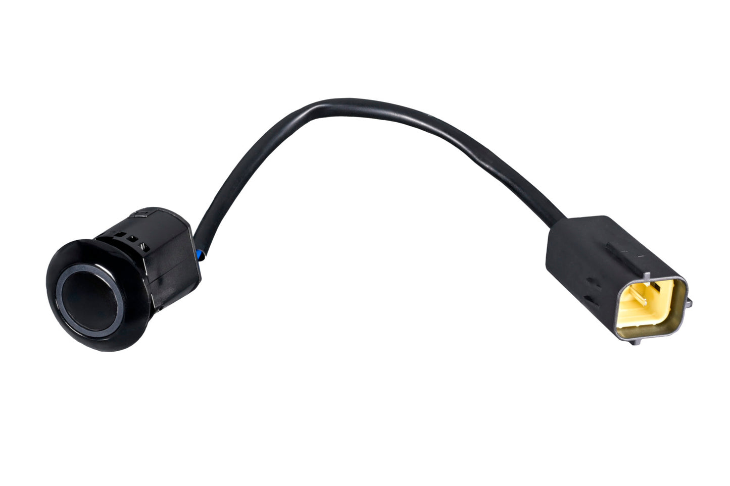 HELLA Sensor, park distance control - straight - 2-pin connector - Plugged - Cable: 16 6PX358269-351