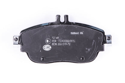 HELLA Brake pad set - T2149 - for e.g. INFINITI / MERCEDES-BENZ 8DB355019-721