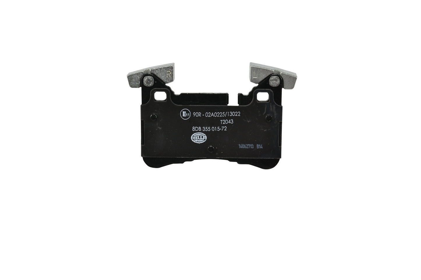 HELLA Brake pad set - T2043 - for e.g. MERCEDES-BENZ 8DB355015-721