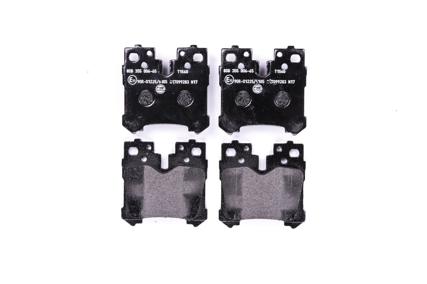 HELLA Brake pad set - T1560 - for e.g. LEXUS 8DB355006-651