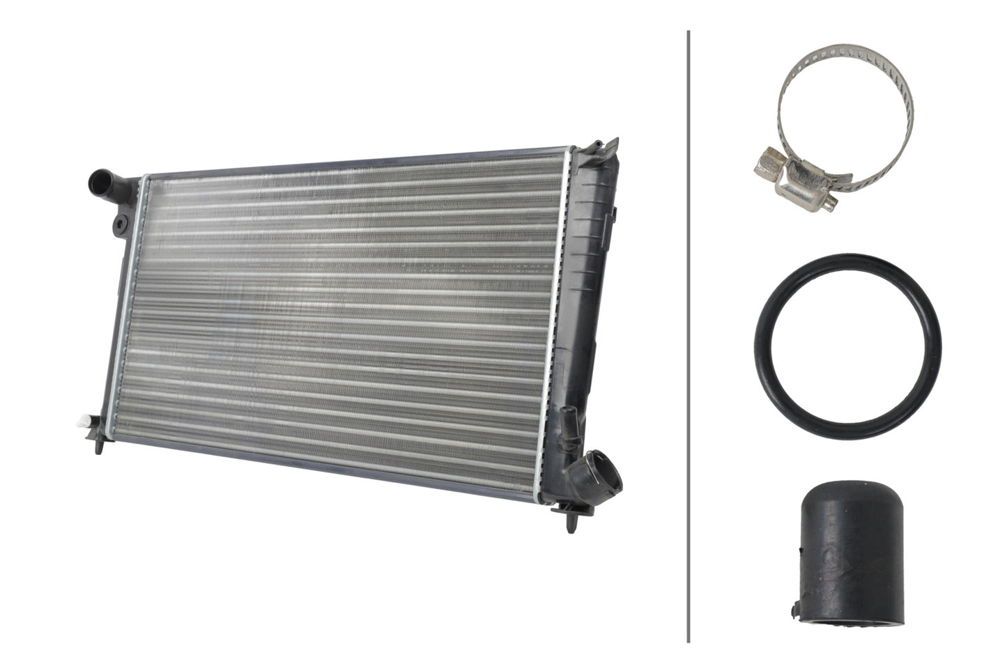 Hella Engine Coolant Radiator 8MK366301-581