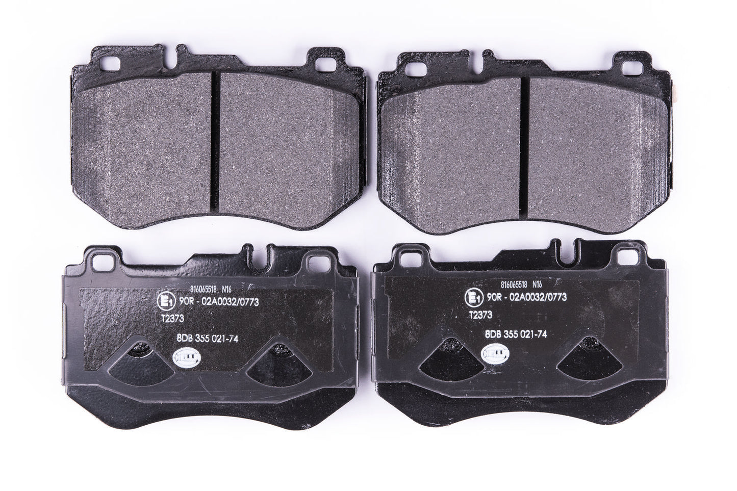 HELLA Brake pad set - T2373 - for e.g. MERCEDES-BENZ 8DB355021-741