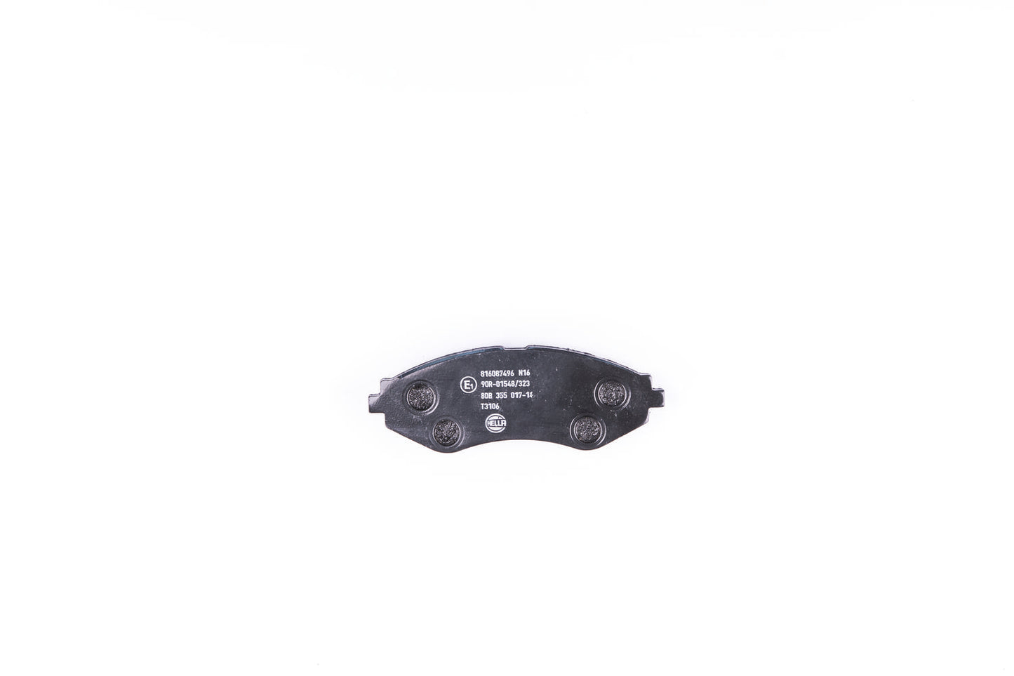 HELLA Brake pad set - T3106 - for e.g. CHEVROLET / DAEWOO / HOLDEN 8DB355017-141
