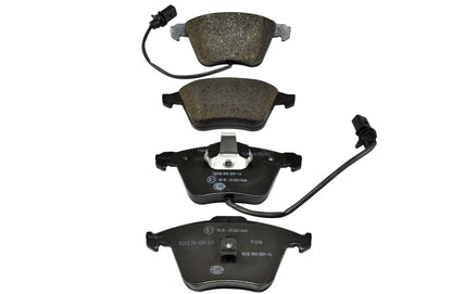 HELLA Brake pad set - T1218 - for e.g. AUDI 8DB355009-141