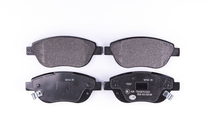 HELLA Brake pad set - T2267 - for e.g. FIAT 8DB355020-881