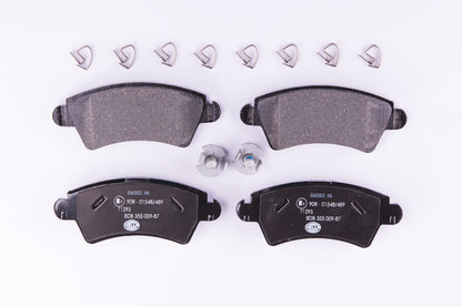 HELLA Brake pad set - T1295 - for e.g. CITROEN / PEUGEOT 8DB355009-871