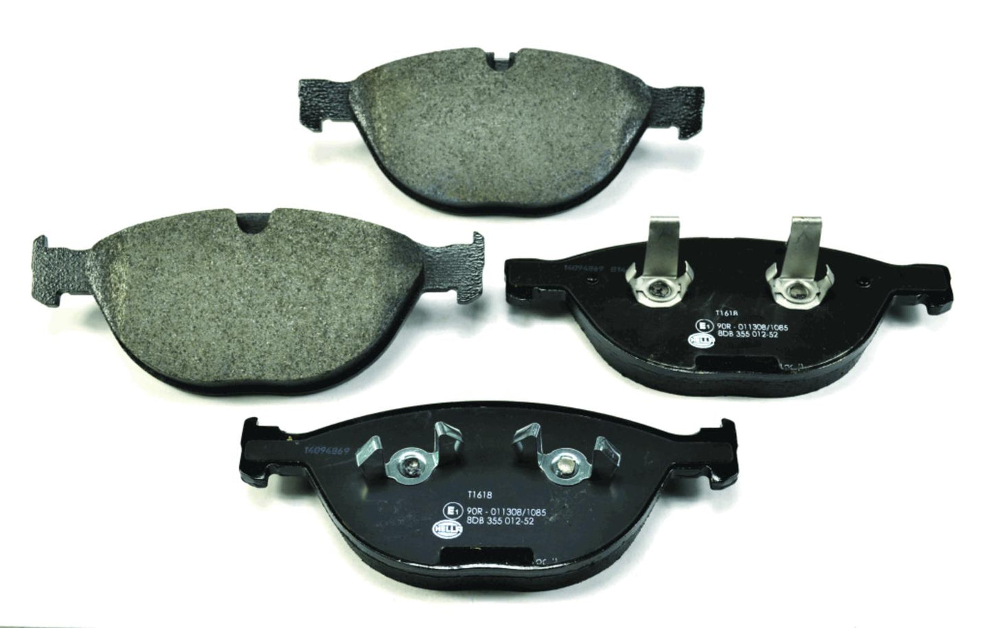 HELLA Brake pad set - T1618 - for e.g. BMW / JAGUAR 8DB355012-521