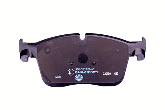 HELLA Brake pad set - T2511 - for e.g. JAGUAR / LAND ROVER 8DB355024-661