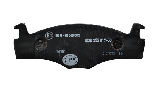 HELLA Brake pad set - T4151 - for e.g. SEAT / VOLKSWAGEN 8DB355017-501