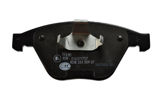 HELLA Brake pad set - T1230 - for e.g. BMW 8DB355009-271