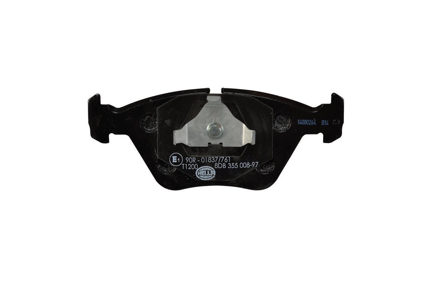 HELLA Brake pad set - T1200 - for e.g. DAIMLER / JAGUAR 8DB355008-971