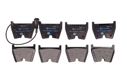 HELLA Brake pad set - T2581 - for e.g. AUDI 8DB355025-171