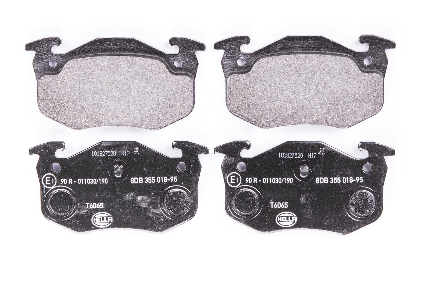 HELLA Brake pad set - T6065 - for e.g. CITROEN / PEUGEOT / RENAULT 8DB355018-951