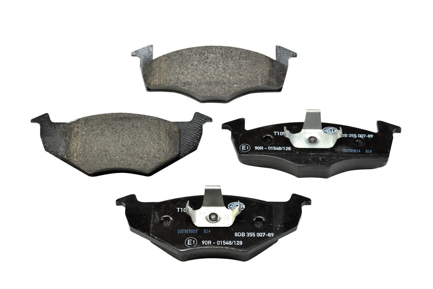 HELLA Brake pad set - T1094 - for e.g. SEAT / SKODA / VOLKSWAGEN 8DB355007-891