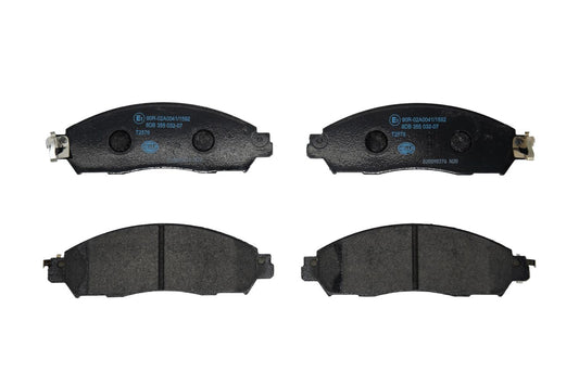 HELLA Brake pad set - T2576 - for e.g. NISSAN / RENAULT 8DB355032-071