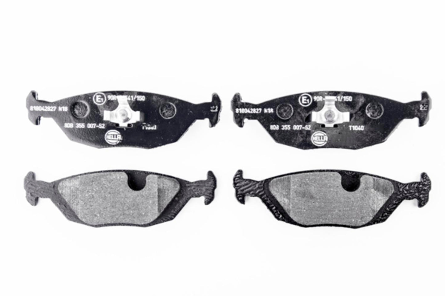 HELLA Brake pad set - T1040 - for e.g. SAAB / VOLVO 8DB355007-521