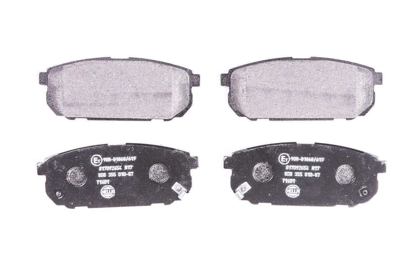 HELLA Brake pad set - T1401 - for e.g. KIA 8DB355010-871